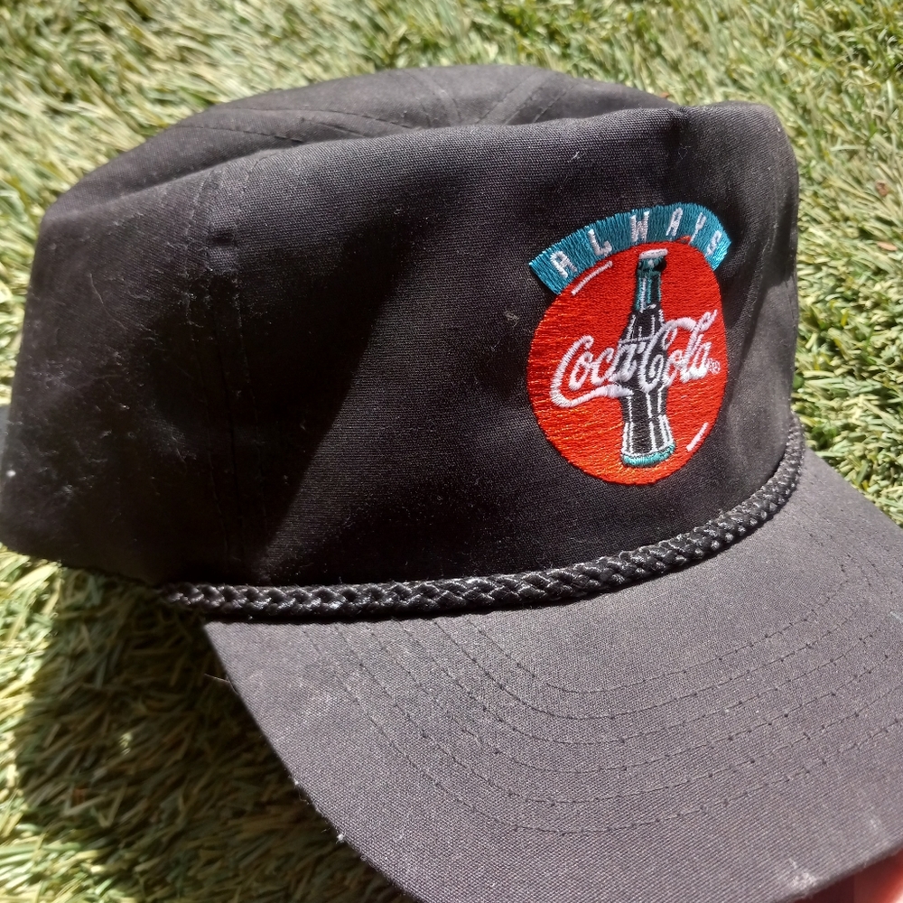 Vintage coca cola hat strap back